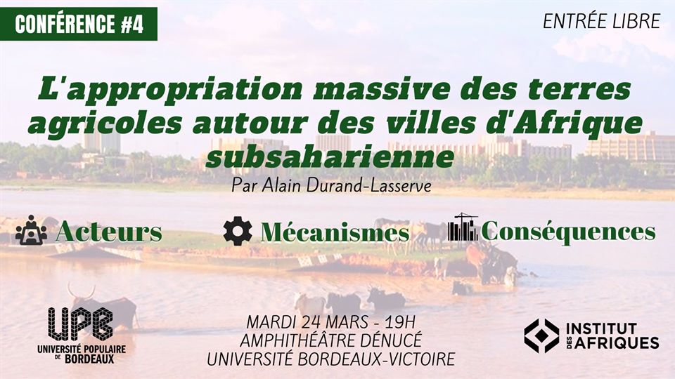 Conférence d'Alain Durand-Lasserve